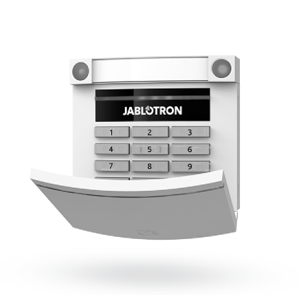 JA-113E Sběrnicový přístupový modul s klávesnicí a RFID - bílá - Jablotron